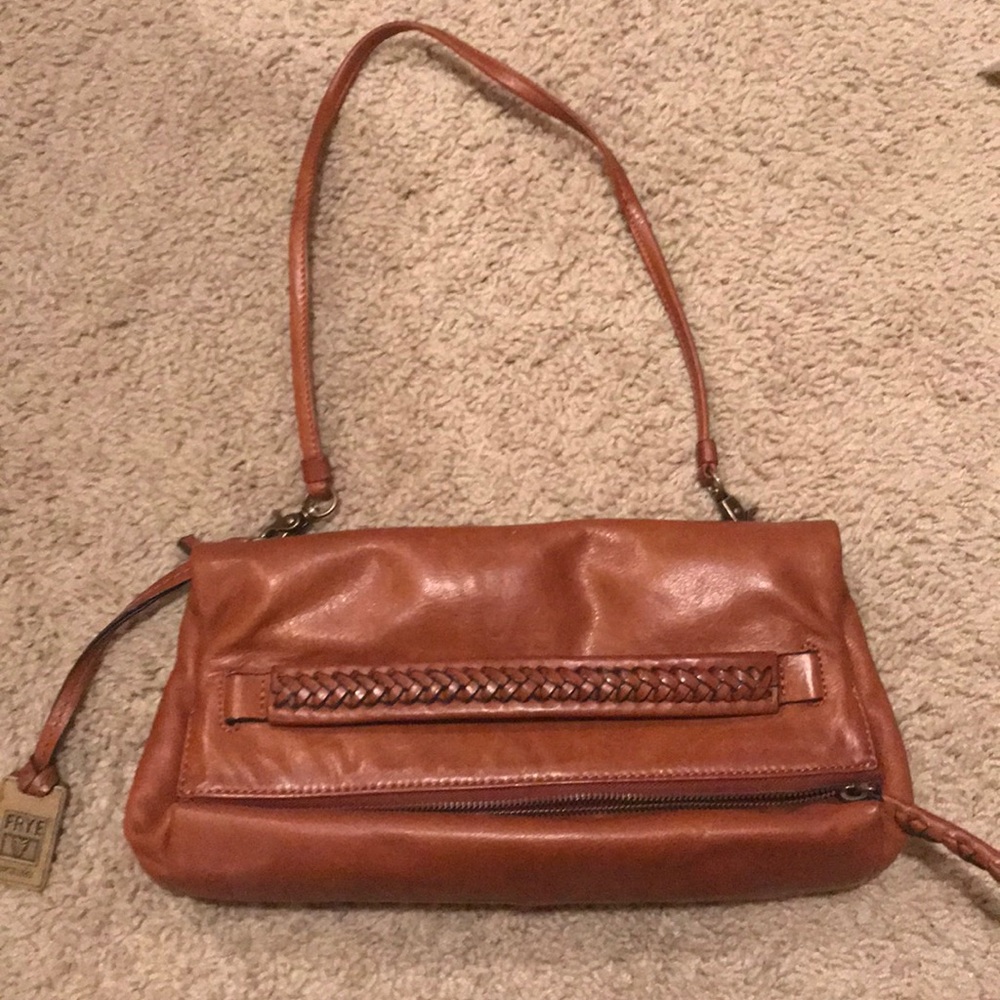 frye jenny foldover clutch